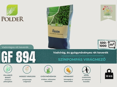 GF894 - Vadvirág, és gyógynövényes rét keverék, fűmaggal
